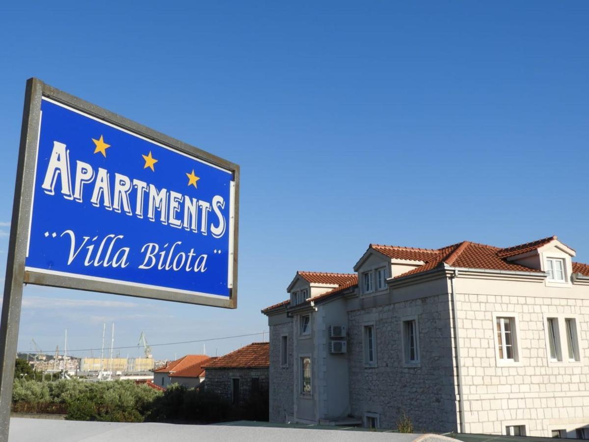 Villa Bilota Trogir Bagian luar foto